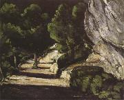 Paul Cezanne Landscape oil painting